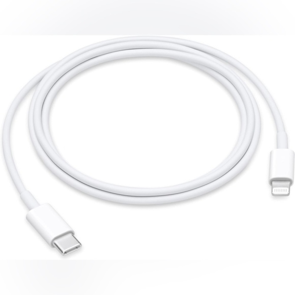 APPLE USB-C to Lightening Cable (1m) and Apple 12W USB Power Adapter